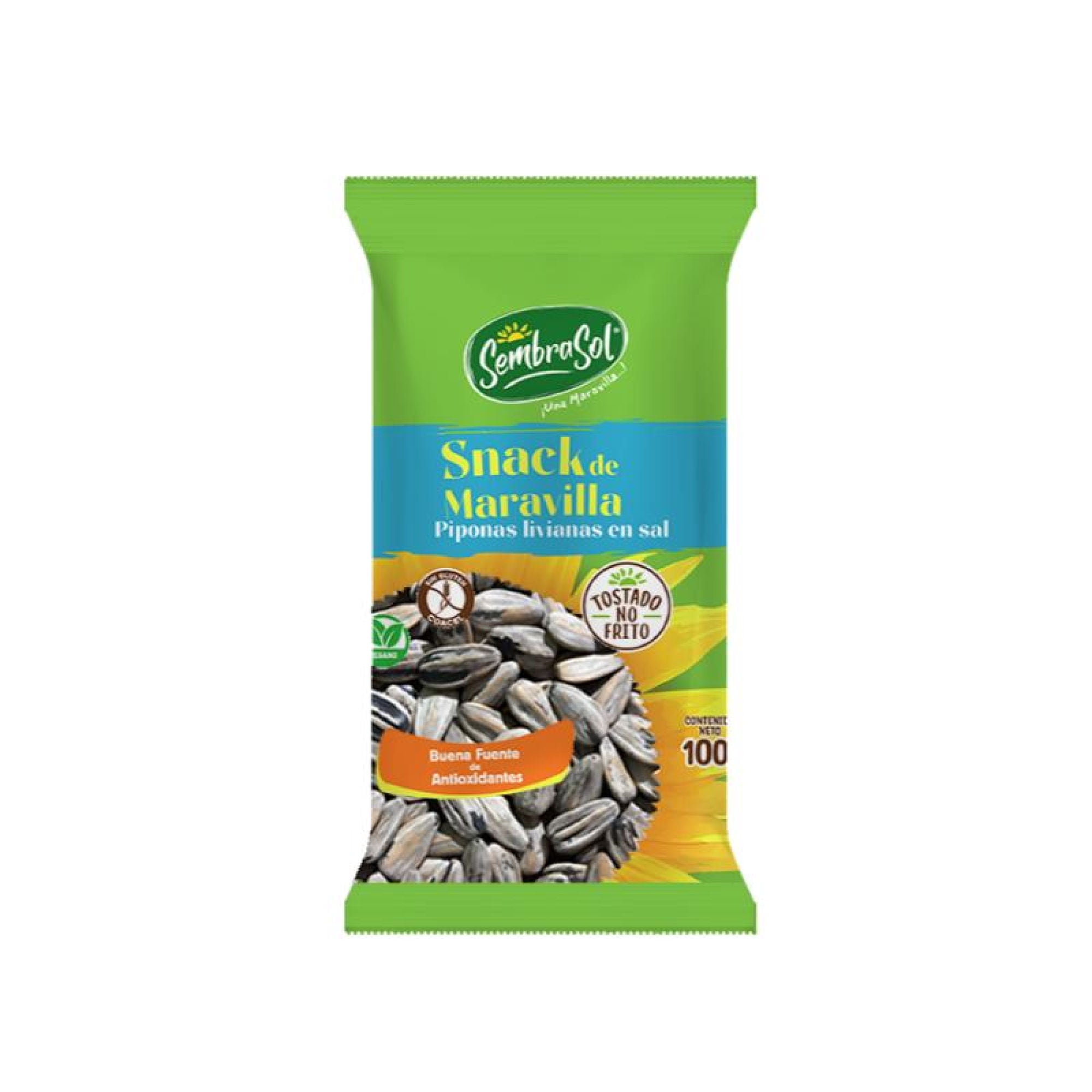 Snack Maravilla Tostada Salada 100 g Sembrasol