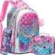 thumbnail image 1 of Meetbelify Mermaid Backpack for Girls Backpack with Lunch Box Set for Elementary Student Kids School Bag for Girls Ages 5-8Year, 1 of 3