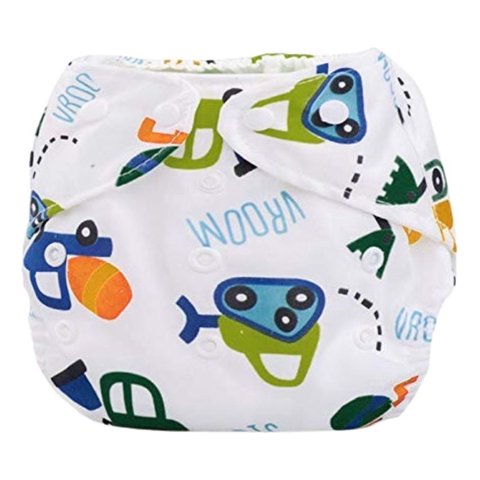 Genérico - Set 3 Pañales Reutilizable Lavable Ecologico Bebe Lau