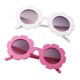 thumbnail image 3 of Gafas De Sol Redondas De 2 Piezas De Dibujos Animados Para Bebés Y Ni?os, Gafas De Plástico Para Ni?os Peque?os, Gafas Rosa + Blanco, 3 of 5