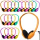 thumbnail image 1 of Auriculares YFSFQS Pack de 20, 1,2 m, multicolores, 1 of 7