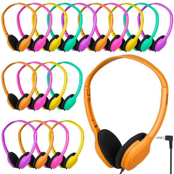 Auriculares YFSFQS Pack de 20, 1,2 m, multicolores