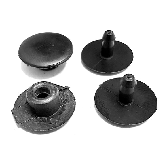 Remaches para Zapatos Snappy Shoe Rivets Negros - Pack de 4