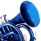 thumbnail image 4 of Trompeta EASTROCK Bb azul con estuche, boquilla y kit, 4 of 7