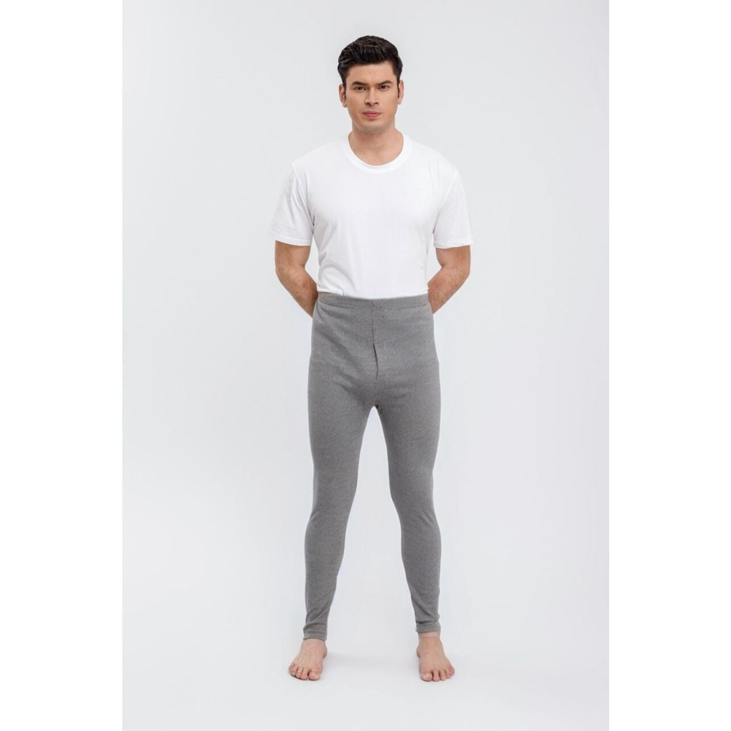 Likeshop - Calzoncillo Largo Algodón Térmico Hombre Primera Capa 0970