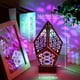thumbnail image 1 of 1pc Bohemian Floor Light, Ambient Light, LED Diamond Shaped Star Projection Light, Bedside Night Lamp, 1 of 3