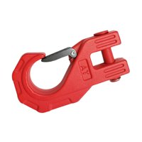 Ioensy - Gancho De Cabrestante, Accesorio De Reparación De Automóviles, Ganchos De Arrastre, Conector Para Camión, Atv, Suv, Color Rojo