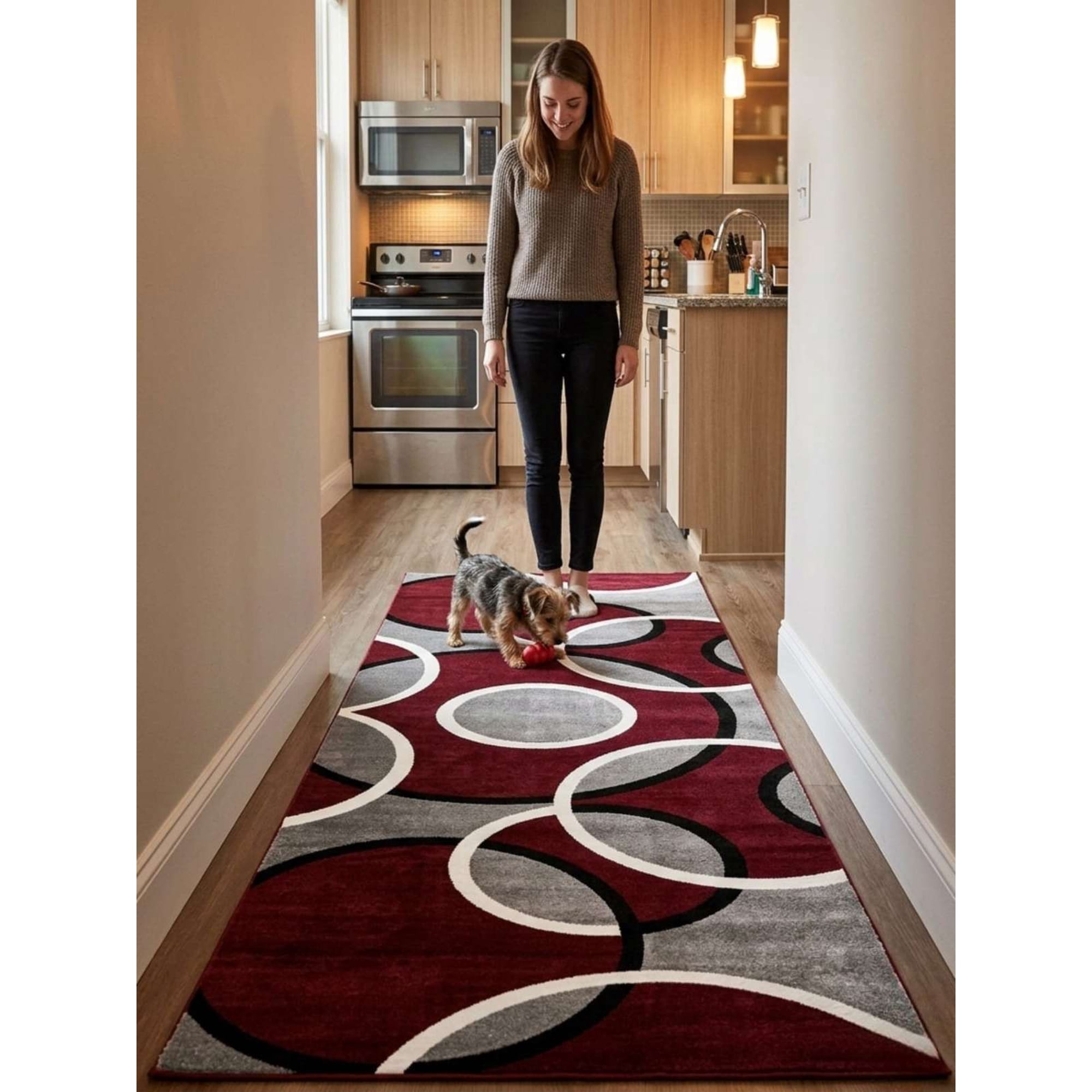 Todo Para El Hogar - Alfombra De Pasillo Antideslizante 60x180 Suave Lavable