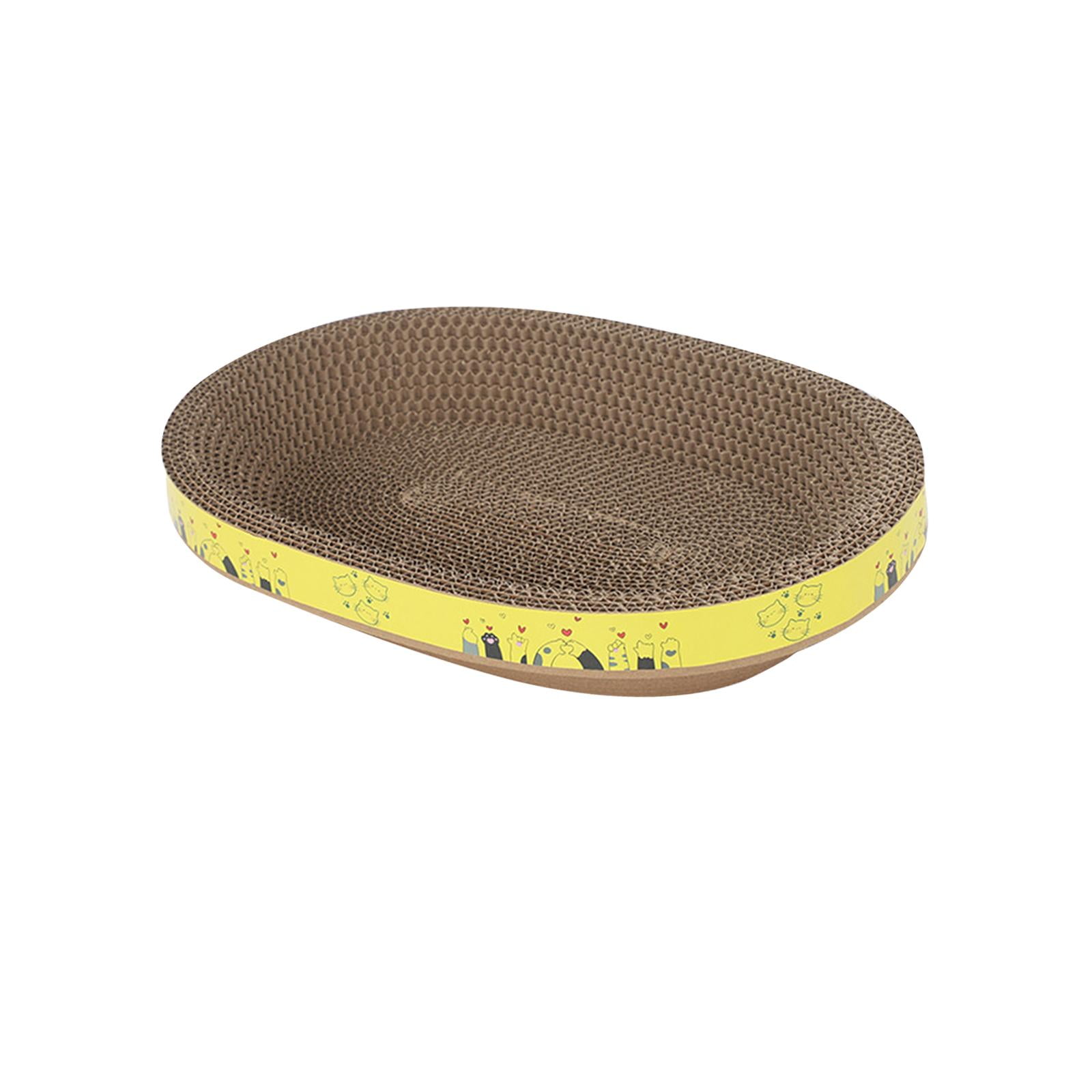 Magideal - Rascador Para Gatos Placa En Forma De Cuenco De Cartón Corrugado Casa Para Mascotas Protector De Muebles Resistente Adecuado Para Regalo Decoración De Xxl
