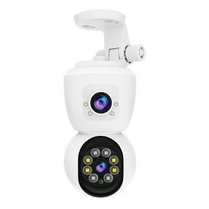 Cámara De Seguridad Wifi Jortan Jt-8292 Con Doble Lente Inteligente, Visión Nocturna, Detección Humana Por Ia