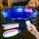 thumbnail image 1 of Luces solares para piscina APONUO - Pack de 4 RGB impermeables, 1 of 8
