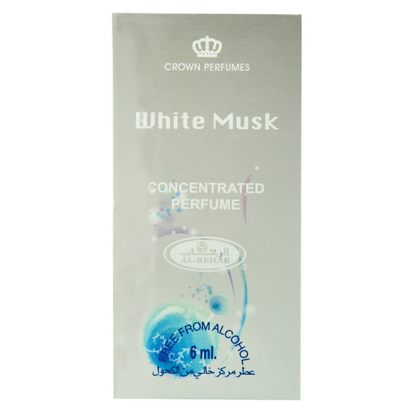 Perfume Al-Rehab White Musk Premium Arabian Oil, 6 ml, para mujer