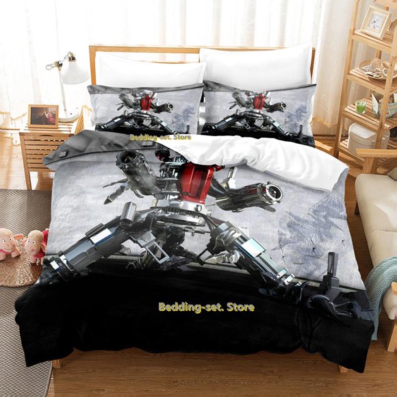 New Sci Fi Robot Bedding Set Bed Set Adult Kid Bedroom Duvetcover Sets bedding set