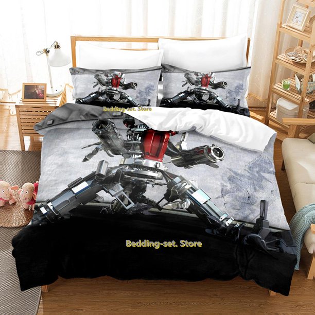 New Sci Fi Robot Bedding Set Bed Set Adult Kid Bedroom Duvetcover Sets bedding set