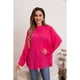 thumbnail image 3 of Blusa Mujer Lino Algodón Premium Liviana manga Larga Cuello Mao 8055, 3 of 3