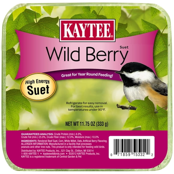 Bird Seet Kaytee Wild Berry de alta energía, 350 ml