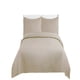 thumbnail image 1 of Quilt Cubrecama De Verano Con Colores Lisos King Café, 1 of 4