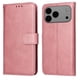 thumbnail image 1 of Funda Billetera para iPhone 17 Pro Max con Porta Tarjetas y Soporte Ajustable Rosa, 1 of 5
