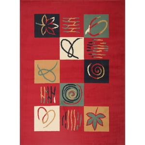 Cannon - Alfombra Amapola Rojo 150X200