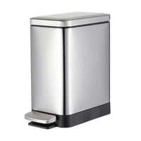 Concepts Life - Basurero Con Pedal Acero Inox. 15 Lt