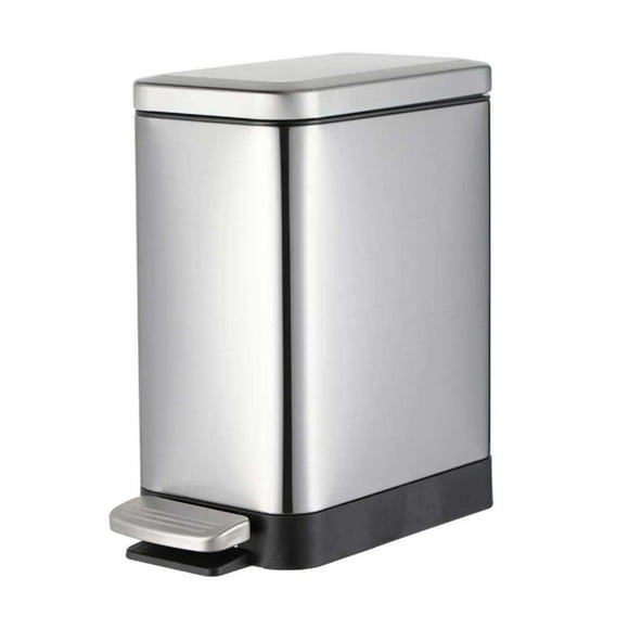 Basurero Con Pedal Acero Inox. 15 LT