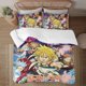 thumbnail image 2 of The Seven Deadly Sins Quilts for Queen Bed Bedspreads,Soft Bed Quilt Lightweight Bedspread,Quilted Coverlet, 2 of 5