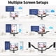 thumbnail image 5 of Soporte De Triple Monitor Para Pantallas De 27 Pulgadas Con Resorte De Gas, 5 of 8