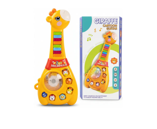 Genérico - Jirafa Guitarra Bebé Juguete Musical Didáctico Luces Sonidos