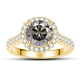 thumbnail image 1 of Anillos de Moissanita para Mujer 1 Uds Corte Redondo Color D VVS1 Anillos de Diamante Moissanita Anillos de Compromiso y Boda para Mujer con Certificado, 1 of 9
