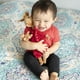 thumbnail image 2 of Pijama rojo Llama con forma de animal de peluche KIDS PREFERRED, 33 cm, 2 of 5