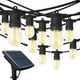 thumbnail image 1 of Set 3 Guirnalda Solar Luces Calida 10M Decoracion Navidad, 1 of 3