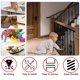 thumbnail image 4 of JIFTOK Valla de Seguridad para Bebé Protector de Barandilla 6,6 × 0,8 m Red de Malla, 4 of 8