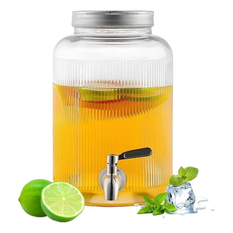 Pasteleriuscl - Jarras Vidrio Dispensador De Bebidas Jarro