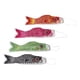 thumbnail image 2 of Paquete De 4 40cm Carpa Japonesa Windsock Streamer Bandera De Pez Cometa Nobori Koinobori, 2 of 5