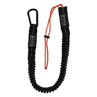 Ioensy - Cordón De Seguridad Para Herramientas, Tapón De Cordón De Choque Para Montañismo Al Aire Libre, Rappel, Anillo En D