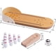 thumbnail image 2 of Table Top Mini Bowling Game Set Tabletop Wooden Board Mini A, 2 of 3