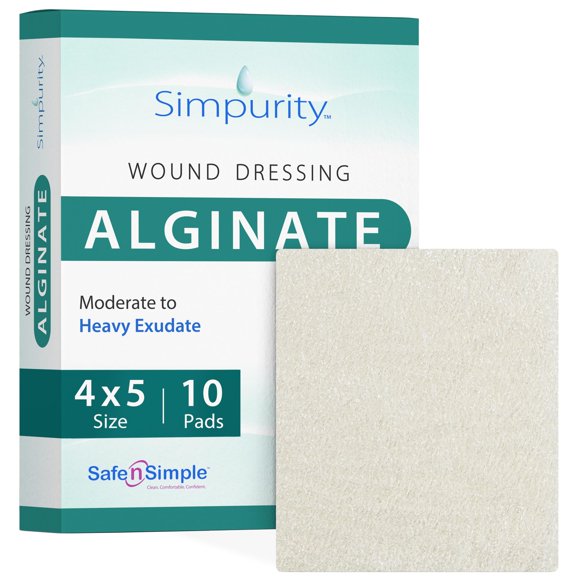Apósito para heridas Simpurity 10x13 cm - Pack de 10 absorbentes