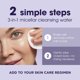thumbnail image 4 of Agua limpiadora y desmaquillante de ojos LUMIFY 160ml, 4 of 6