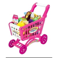 M&L Todo Para El Hogar - Juguete Carrito De Compras 56 Pzas Rosado