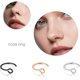 thumbnail image 3 of Aros falsos para septum D.Bella, 9 piezas, 20G, 3 of 3