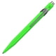 thumbnail image 2 of Bolígrafo Caran d'Ache de metal verde fluorescente (849.230), 2 of 3