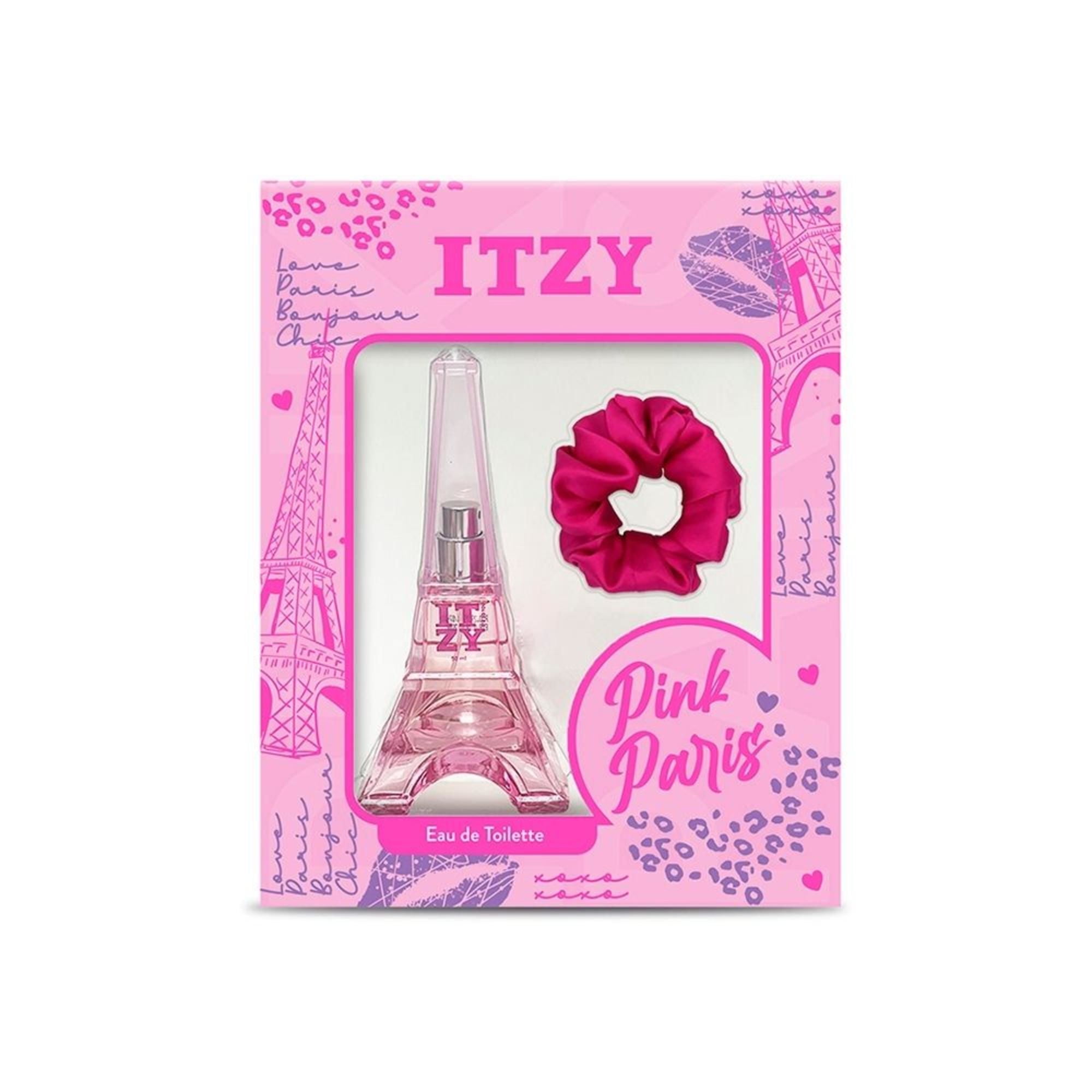 Set Perfume Pink Paris Edt + Scrunchie 48 ml Itzy