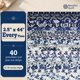 thumbnail image 2 of Tela NEEDLES QUILT STUDIO 10 cm x 112 cm Fine China, 2 of 8