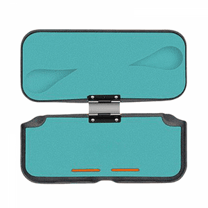 Genérico - Funda Protectora Rígida Compatible Con Nintendo Switch Lite Con Soporte Giratorio, Cierre Magnético Y Diseño A Prueba De Golpes-Verde