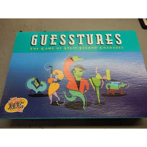 Juego De Mesa Hasbro Guesstures - El Juego De Las Charadas En Fracciones De Segundo
