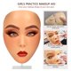 thumbnail image 2 of Maniquí de Práctica de Maquillaje Laokiiy 5D, 2 of 6