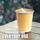 thumbnail image 3 of Vasos calientes ECO SOUL 100% compostables a base de plantas, 240 ml (50 unidades), 3 of 6