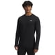 thumbnail image 1 of Camisa Under Armour Packaged Base 4.0 Crew para hombre, color blanco y negro, 1 of 3