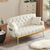 M&Ms - Cream White 2 Seater Sofa