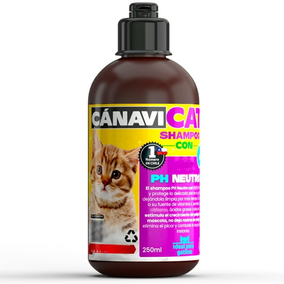 Canavicat Shampoo Gato ph neutro
